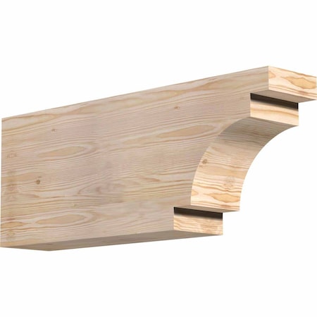 Ekena Millwork Mediterranean Rough Sawn Rafter Tail, Douglas Fir, 6"W x 12"H x 32"L RFT06X12X32MED00RDF